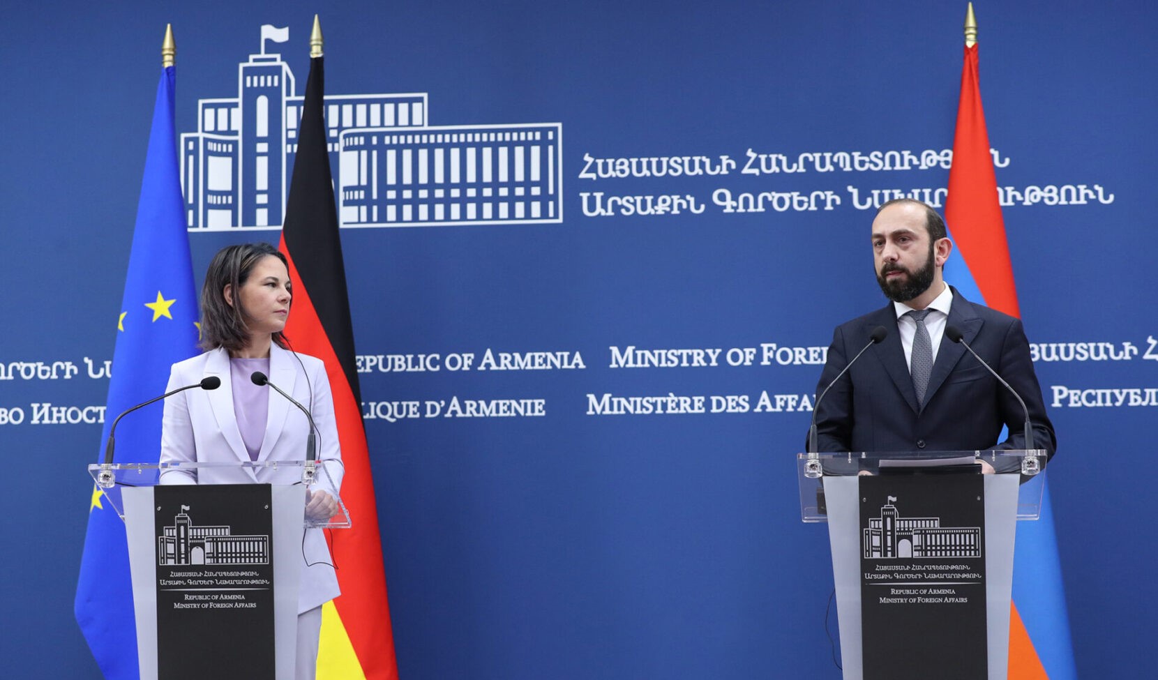 Annalena Baerbock : L’Allemagne peut également être aux côtés de l’Arménie en matière de sécurité