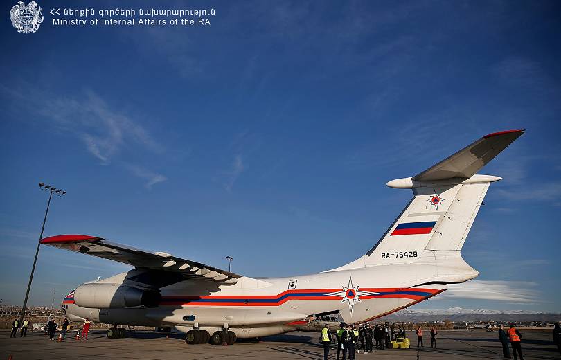 La Russie a envoyé une cargaison humanitaire pour les personnes déplacées de force du Haut-Karabakh