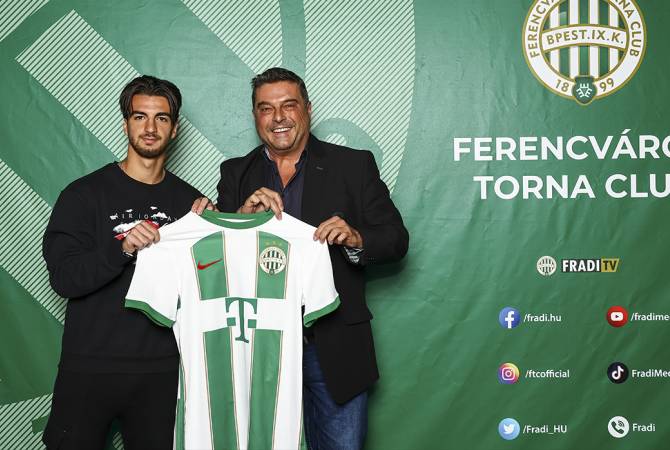 L’international arménien Edgar Sevikyan a été transféré au club hongrois de Ferencvaros