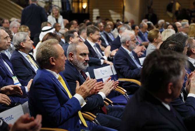 Le Premier ministre arménien Nikol Pachinian a participé à la cérémonie d’ouverture de la Conférence de Munich sur la sécurité