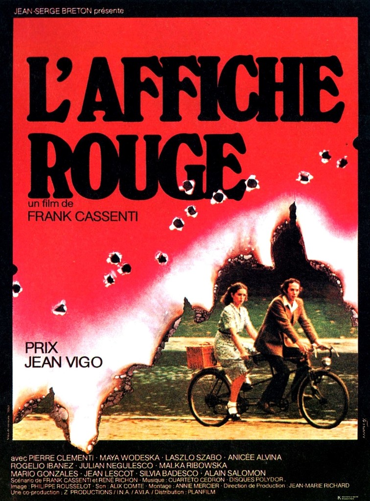 TV5 Monde ce soir 21h00 le film « L’Affiche rouge » réalisé en 1976 de Frank Cassenti