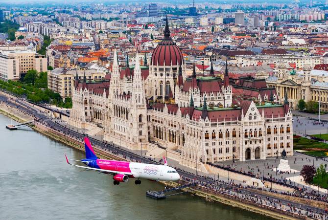 La compagnie aérienne Wizz Air assurera la liaison Budapest-Erevan-Budapest