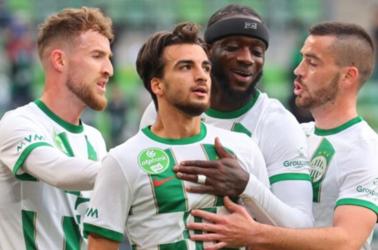 Superbe but de l’international arménien Edgar Sevikyan lors du match Ferencvaros-Diyosgyori  VTK (2-1) en championnat de Hongrie