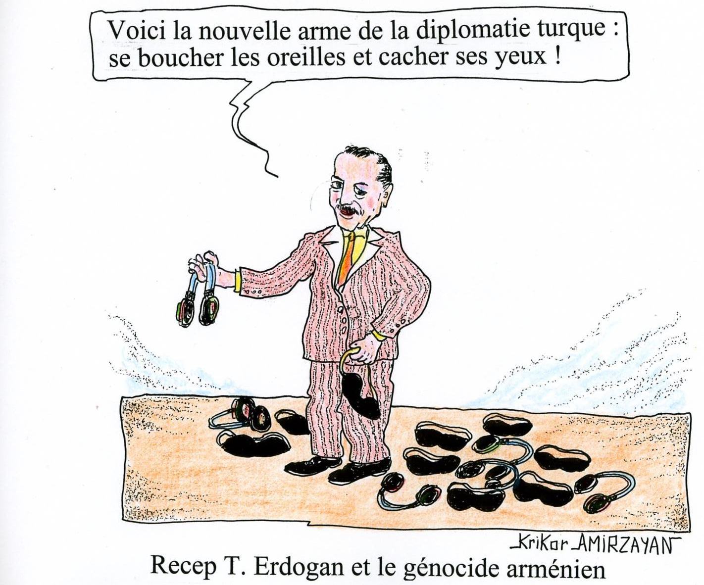 Le président turc s’est adressé à l’Arménie en affirmant que la diaspora « piège l’Arménie »