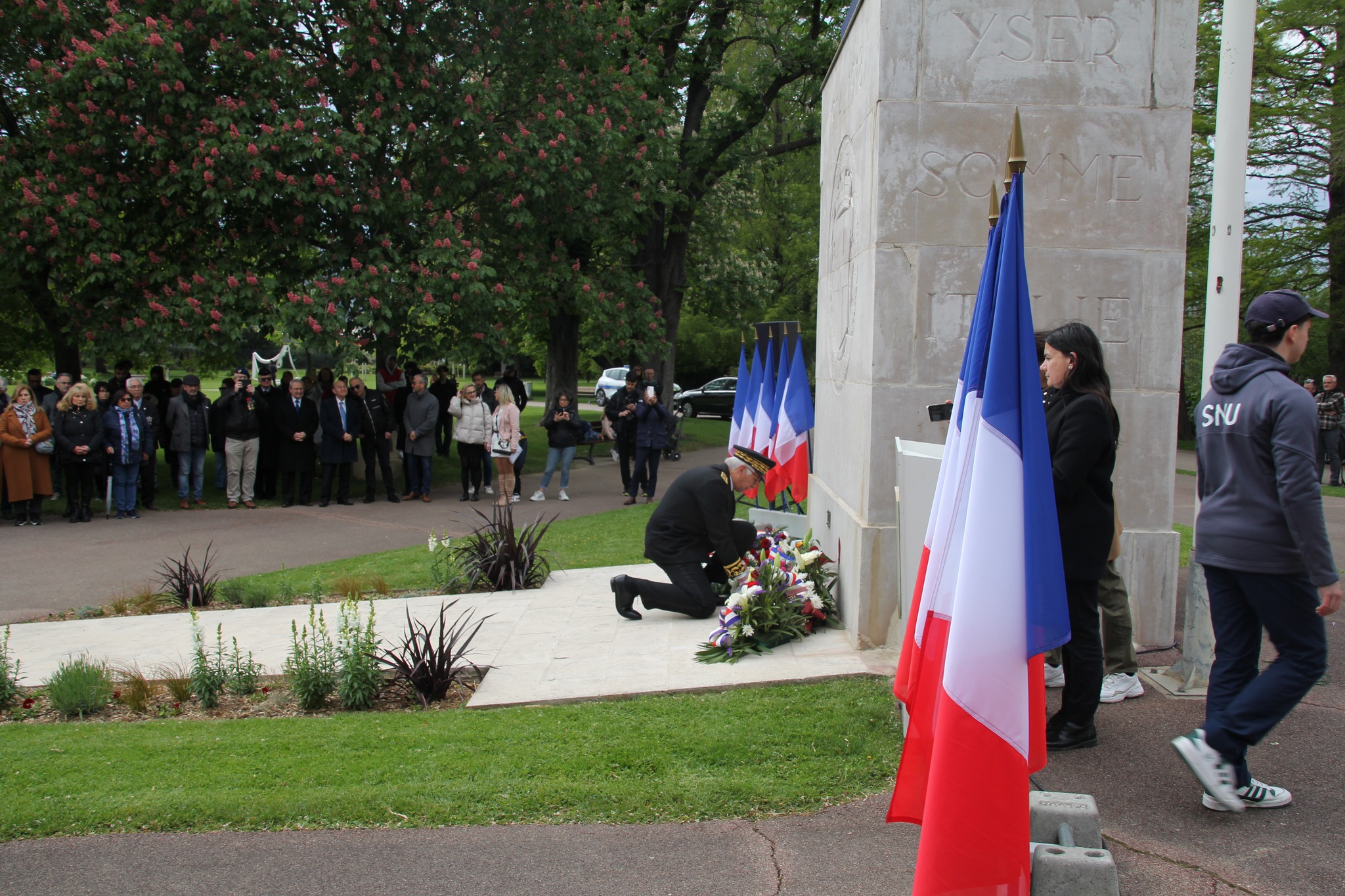 109e Anniversaire du génocide des Arméniens à Valence, la cérémonie Républicaine par le Préfet de la Drôme et de nombreux élus