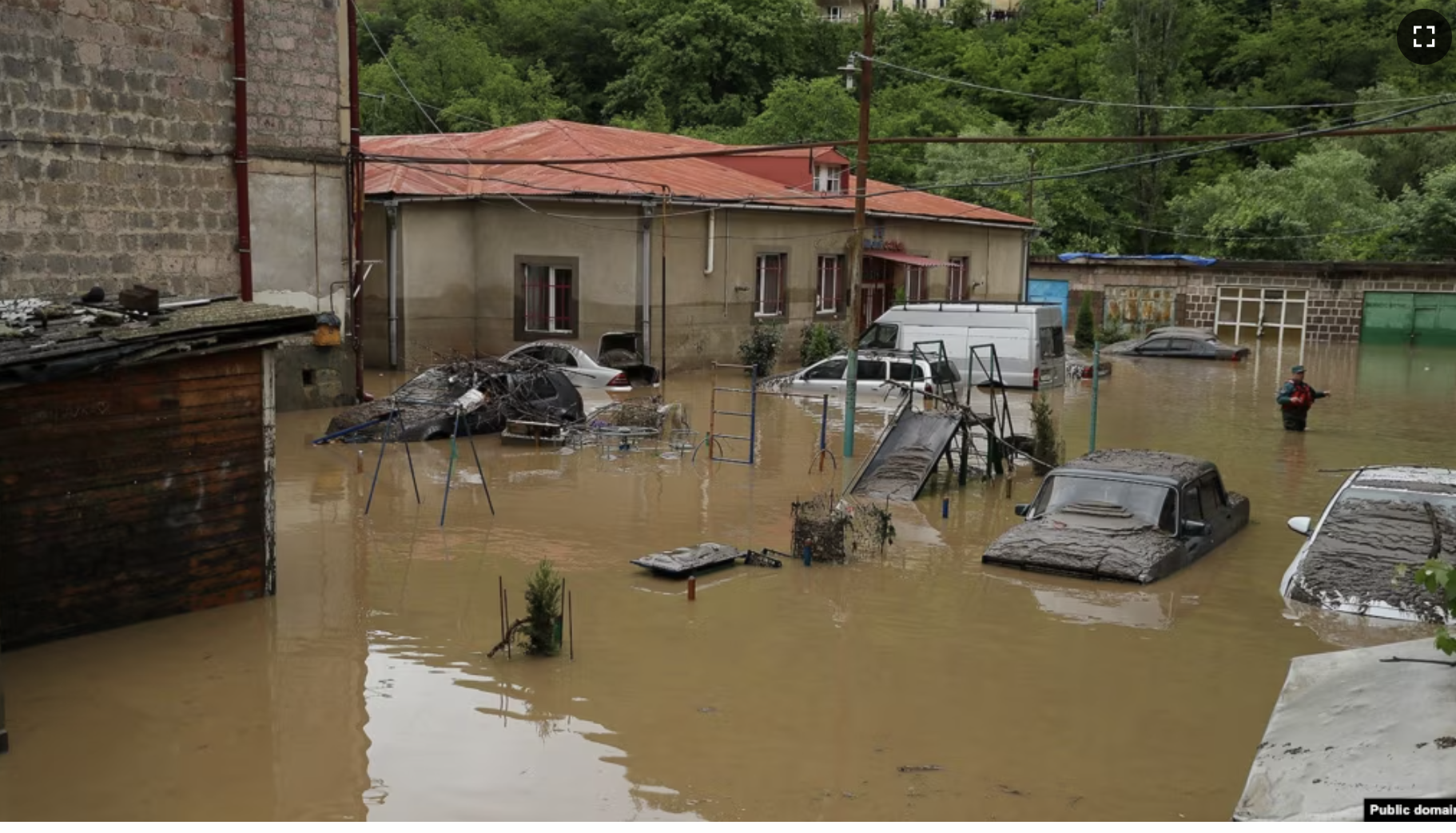 Des villages du nord de l’Arménie en proie aux inondations toujours isolés du reste du monde