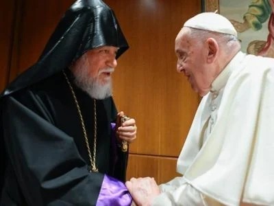 Le Catholicos Aram Ier a rencontré le Pape François au Vatican