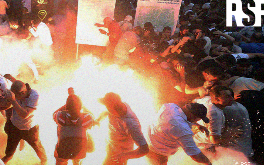 Plusieurs journalistes visés et blessés par des forces de l’ordre au cours d’une manifestation