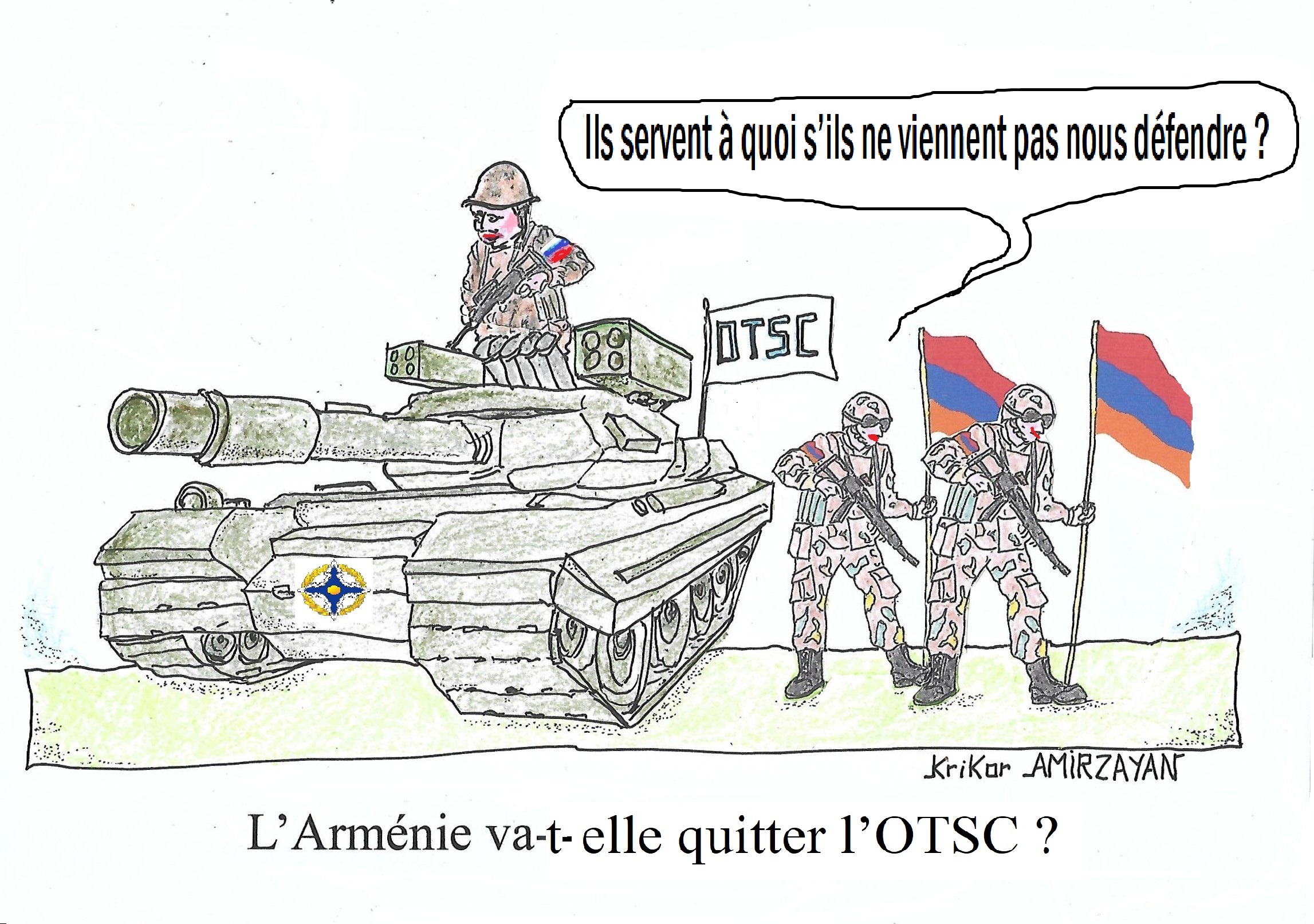 Pour l’Arménie, les portes d’un retour à la pleine coopération de l’OTSC sont ouvertes affirme la Russie