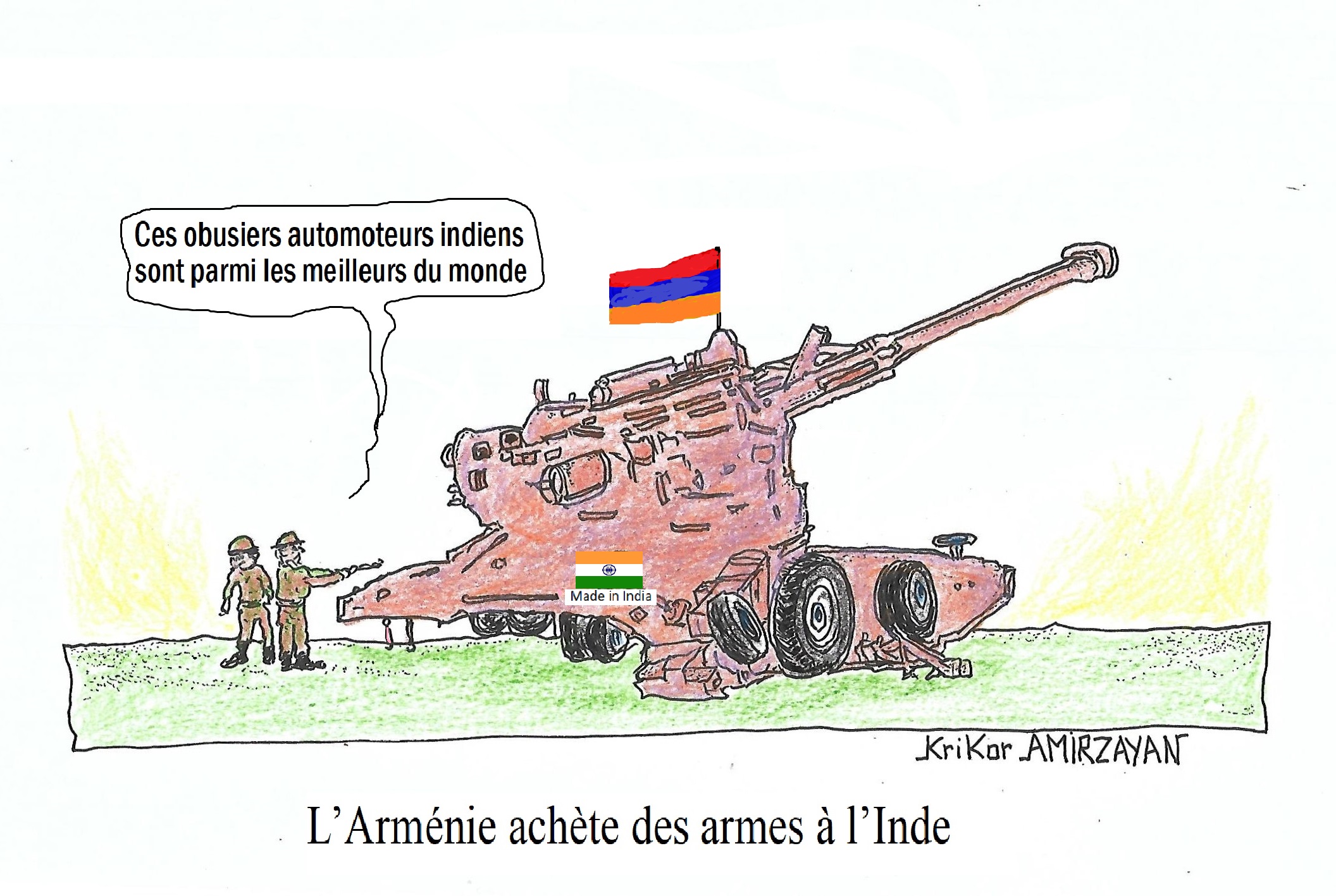 Andranik Kocharyan comprend les inquiétudes de l’Azerbaïdjan liées à l’armement de l’Arménie amplifiée par les médias