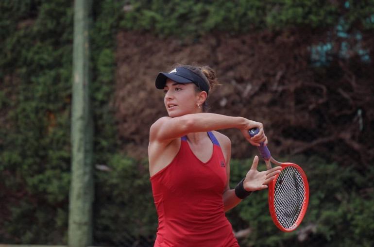 Elina Avanesyan (Arménie est désormais 47e au classement de la WTA