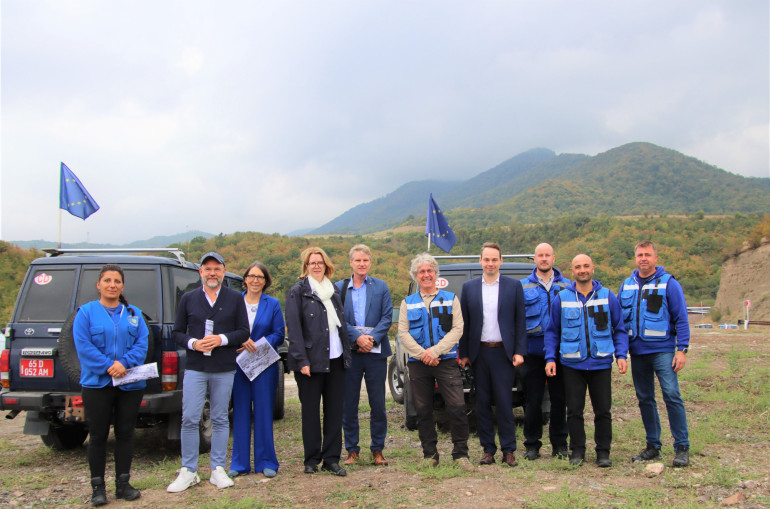 L’ambassadeur d’Allemagne en Arménie a visité la mission d’observation de l’UE située à Idjevan dans la région du Tavouch