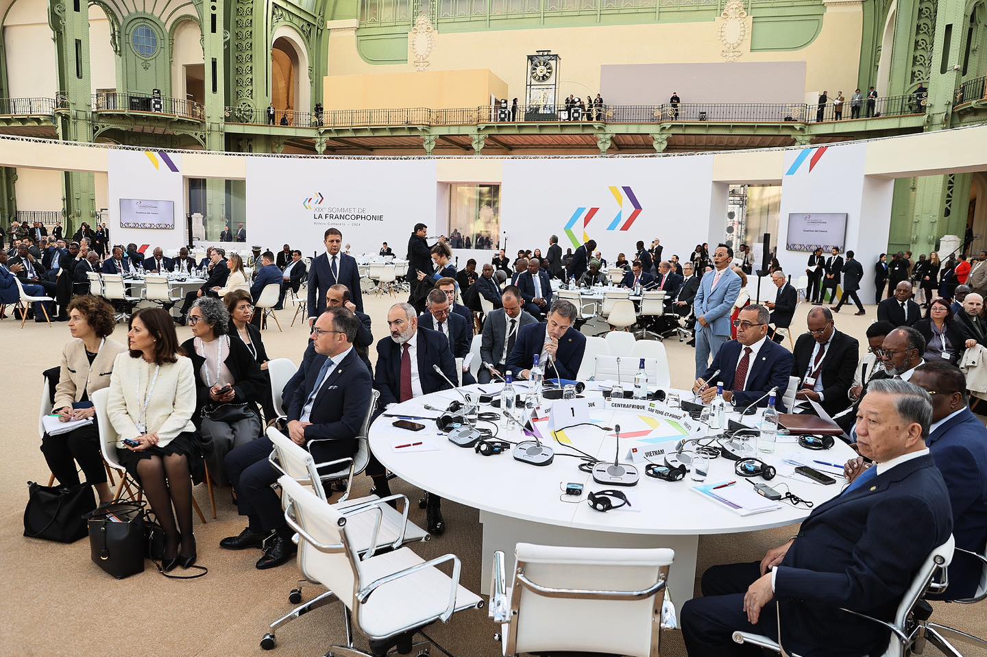 Le premier ministre arménien a participé aux séances plénières de l’Organisation internationale de la francophonie à Paris