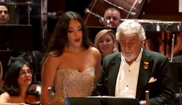 Le célèbre ténor Plácido Domingo a interprété « Erebuni-Yerevan » à Yerevan hier soir