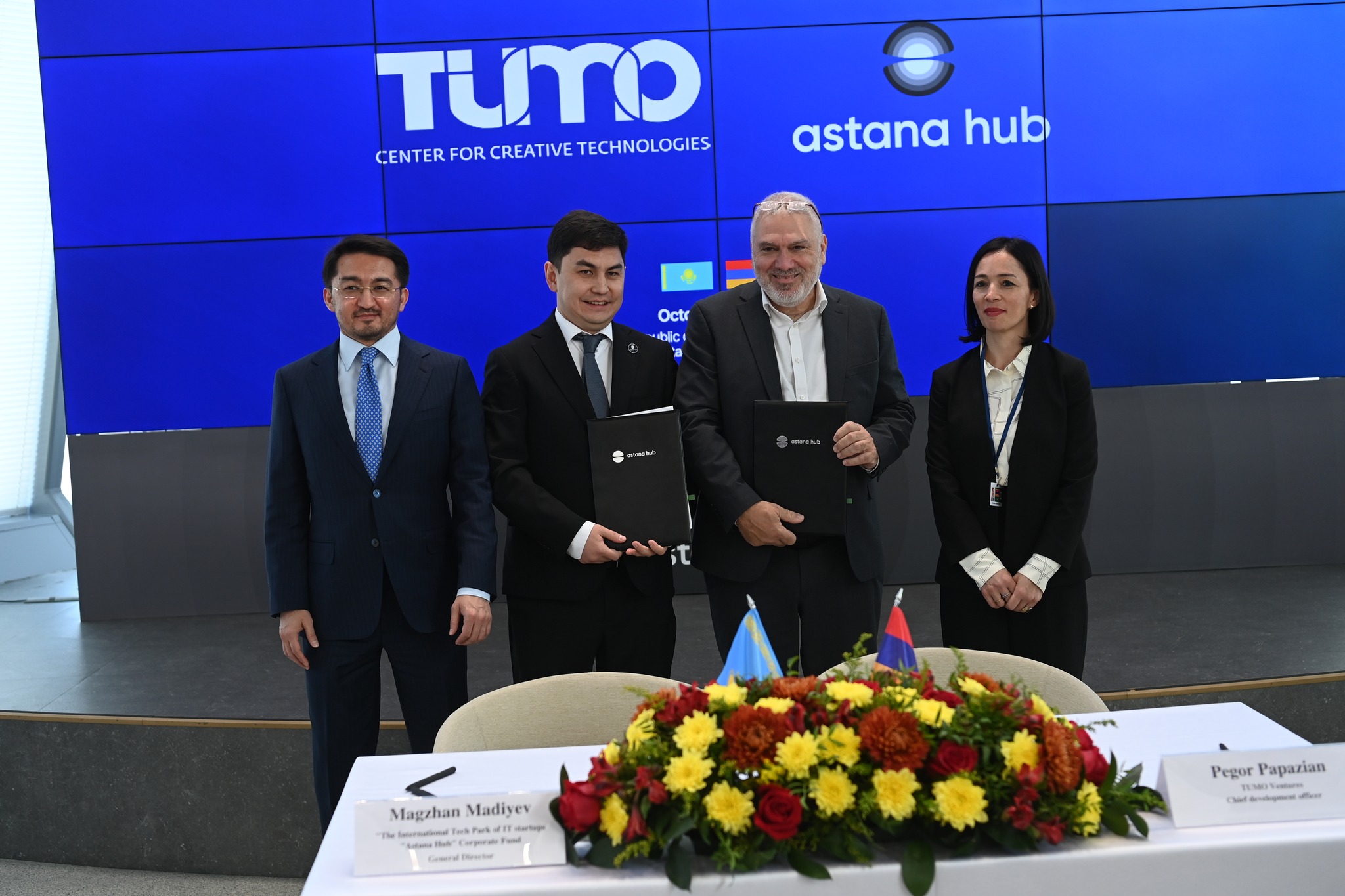 Un centre de technologies créatives « Tumo » initié par l’Arménie sera ouvert à Astana au Kazakhstan