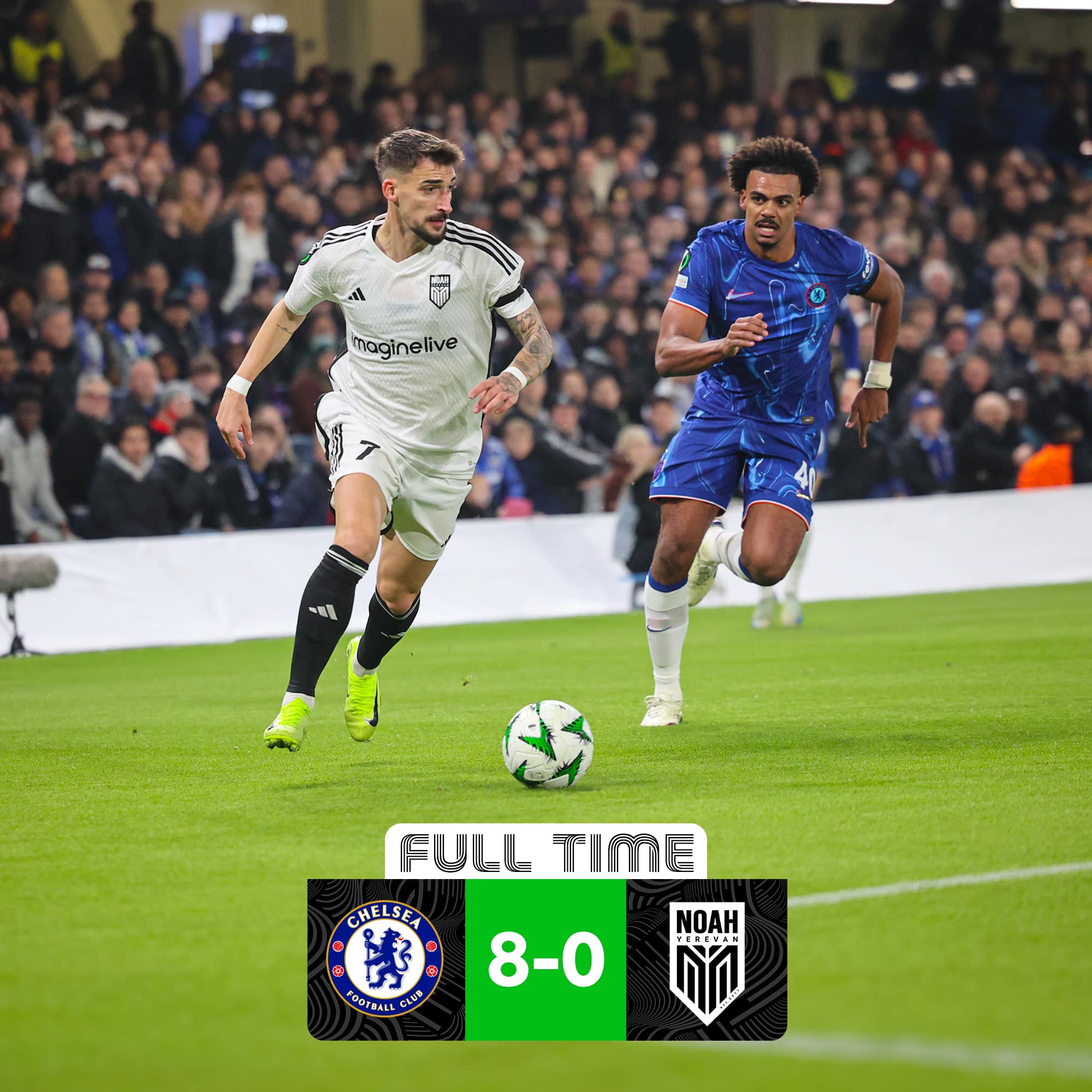 Chelsea s’impose logiquement face à « Noah » Yerevan (8-0) au 3e tour de l’UEFA Conference League