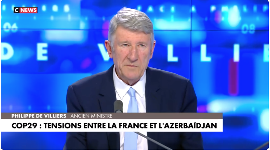 Philippe de Villiers : « Ils sont tombés » face à la COP29