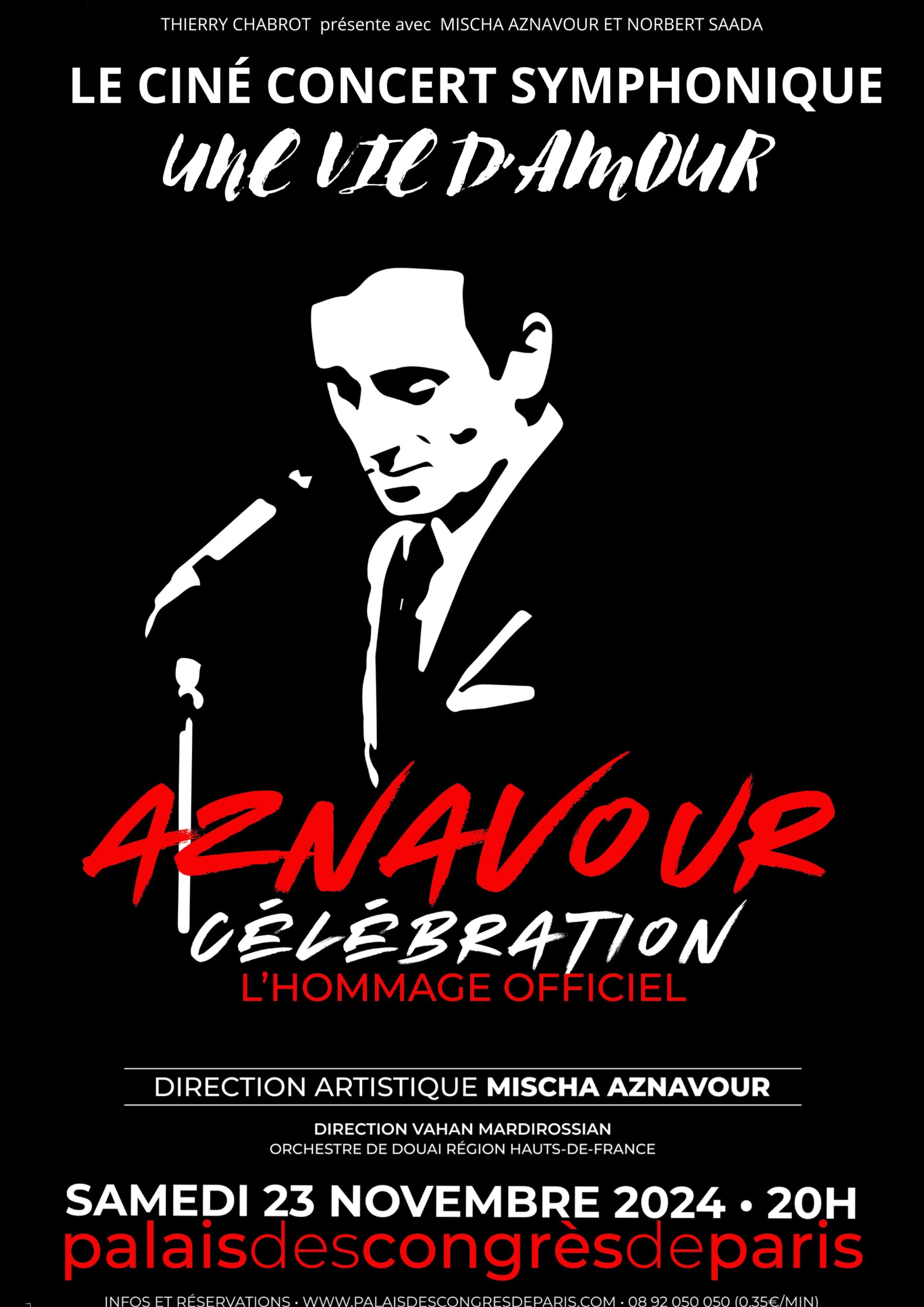 « Aznavour célébration », le concert événement au Palais des Congrès de Paris