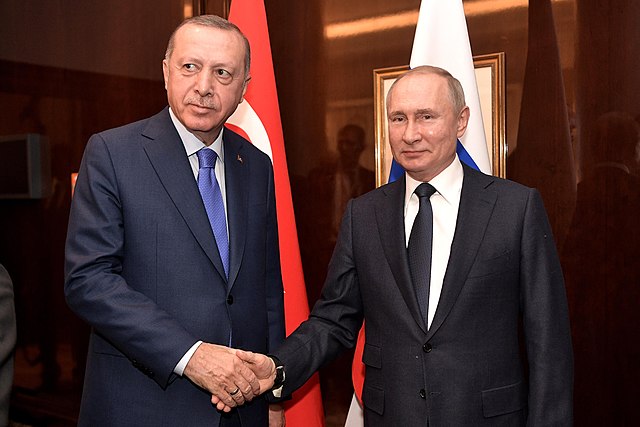 Erdogan souhaite « l’expansion » du commerce avec la Russie