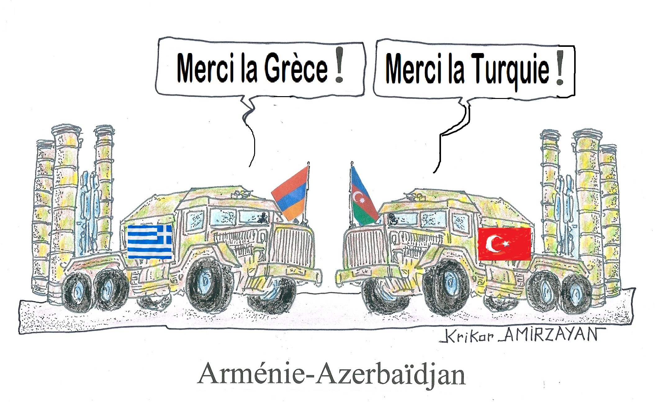 La Russie ne désire pas que la Grèce de fournisse à l’Arménie des systèmes russes de missiles S-300