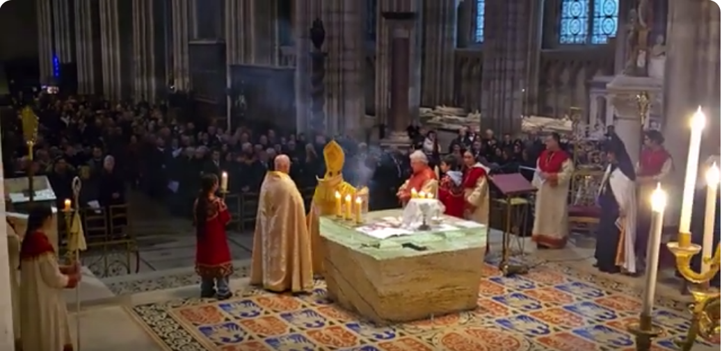 Vidéo Messe du 1er décembre Basilique Saint Denis