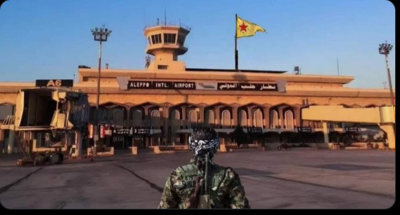 L’aéroport international de Alep est sous le contrôle des forces démocratiques syriennes