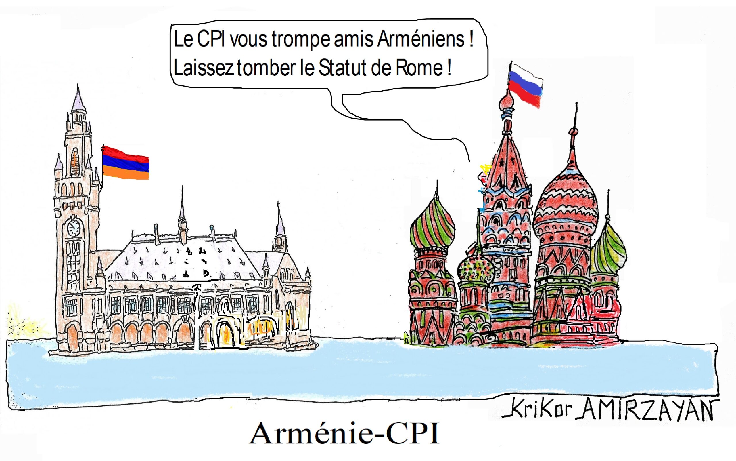 La participation de l’Arménie au Statut de Rome de la Cour pénale internationale (CPI) nuit aux relations arméno-russes affirme Moscou