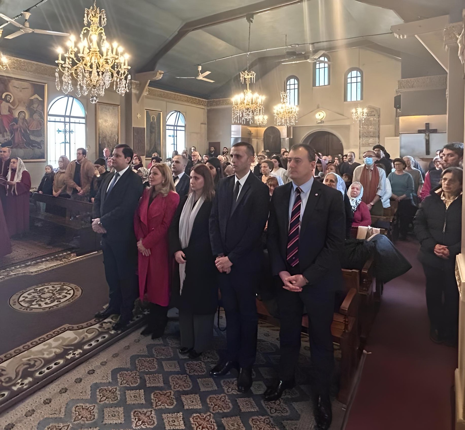 Arman Khachatryan Noël à l'Eglise apostolique arménienne d'Alfortville