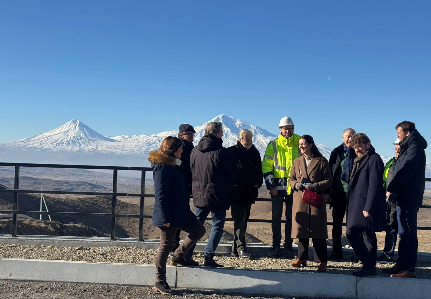 Olivier Decottignies : Point d'étape sur le chantier du barrage de Vedi