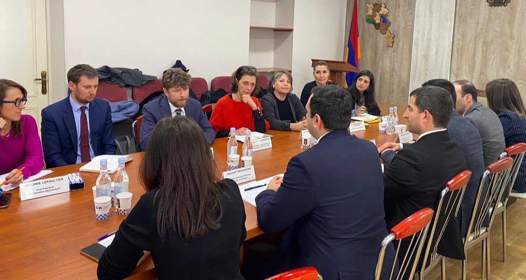 Florence Provendier : Rencontre des maires de Masis, Vagharshapat, Armavir, Vedi, Artashat…